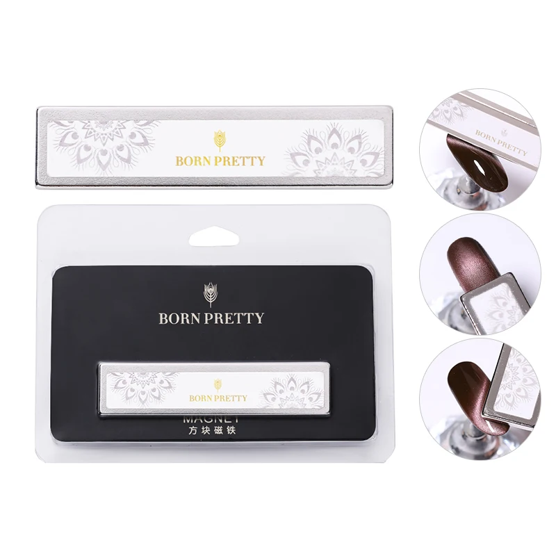 

BORN PRETTY 1PC Strong Nail Art Magnetic Stick 3D Magic Effect Plate Tools for Magnetic Gel Polish Varnish