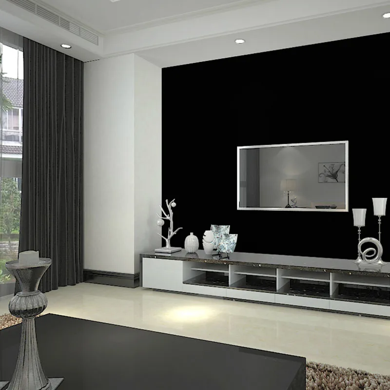 Black Wallpaper For Walls online buy wholesale solid black wallpaper from china solid black Black Wallpaper For Walls online buy wholesale solid black wallpaper from china solid black