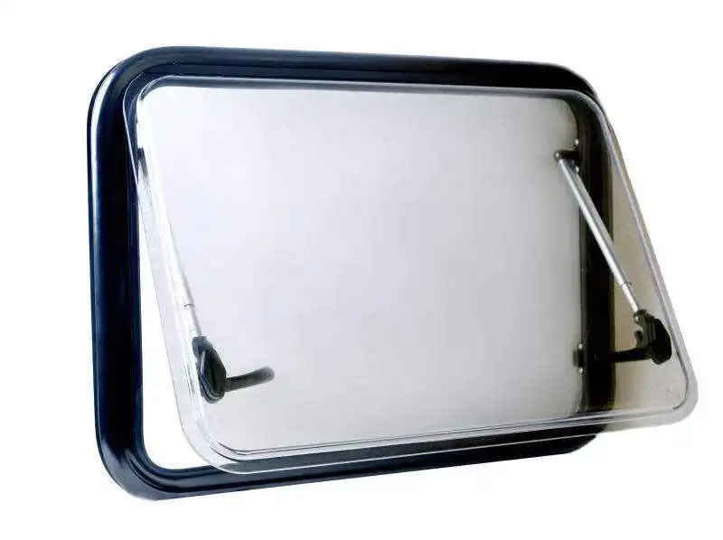 

Top Hung Side Window Round Angle Ventilation Hatch With Acrylic Glass RV Caravan Motorhome MG17RWAG