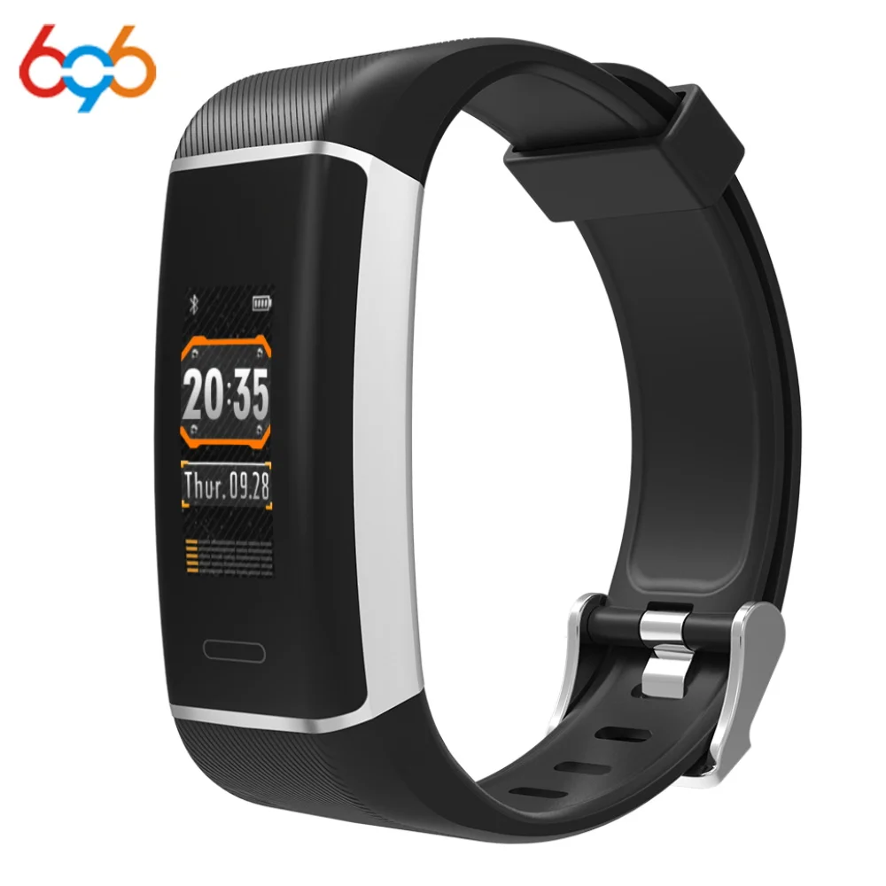 696 W7 smart bracelet Man heart rate wristband fitness tracker Sport Smart band Support Android and iPhone | Электроника