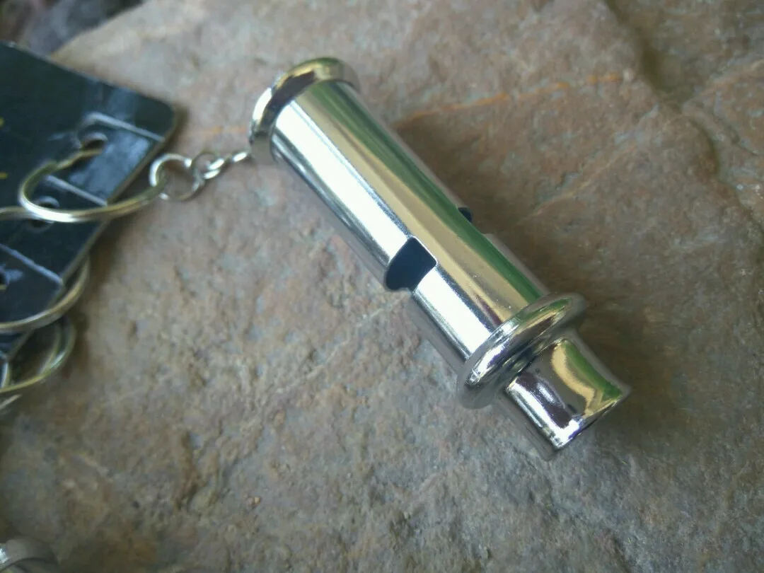 Survival whistle Metal whistle 12PCS/LOT