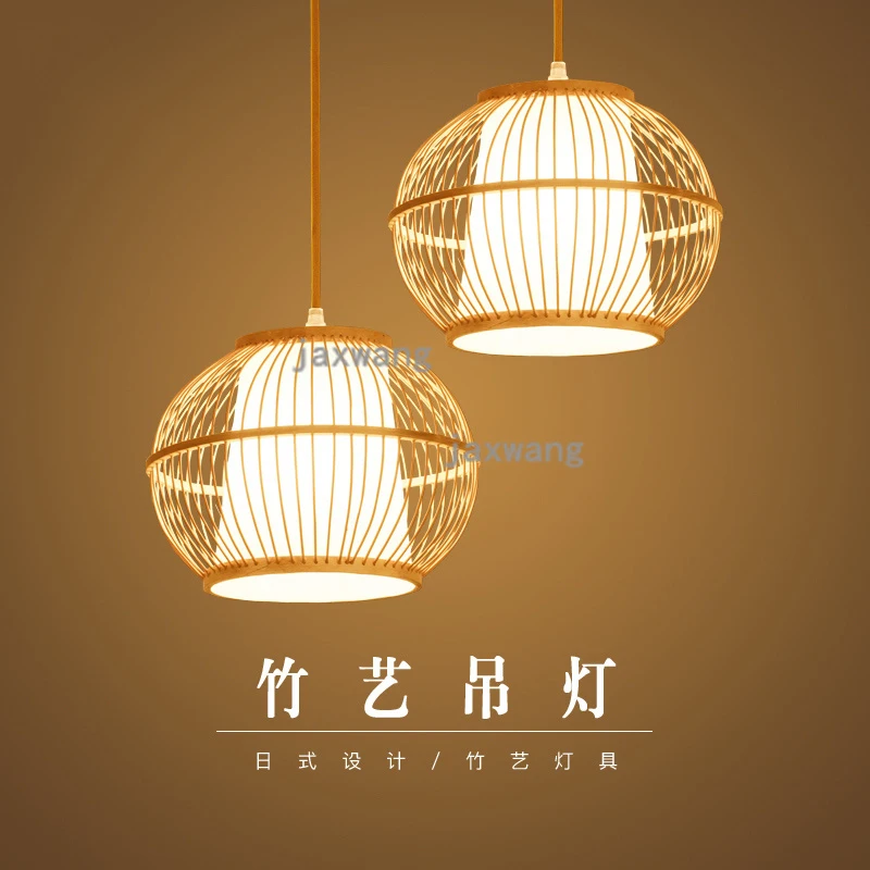 Азиатский бамбуковый художественный светодиодный подвесной светильник, светильник s, подвесной светильник, светильник, современный подвесной потолочный светильник, люстра, светильник ing OFK