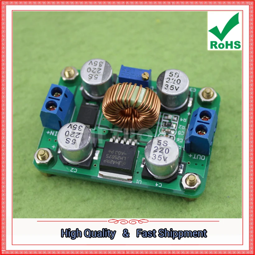 

LM2587 High Power supply DC-DC step up Boost Module Peak 5A Exceeds lm2577 converter board Booster 0.12kg