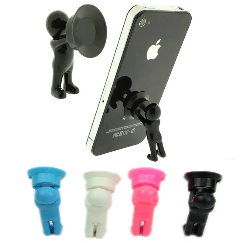 

Mini Cute Popular Man Suction Mount Stand Holder Supporter For Mobile Phone ipad