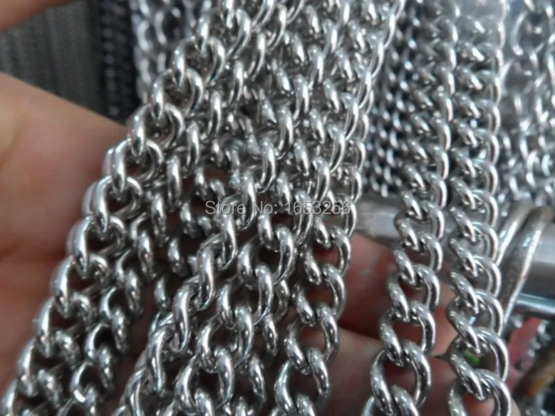 

Heavy Jewelry 5 Meters Lot Stainless Steel Cowboy Link Chain Jewelry Finding /Marking DIY Necklace Bracelet