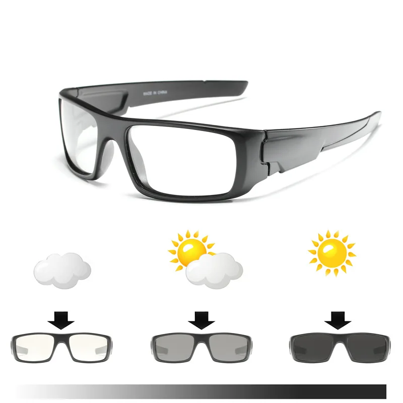 AIELBRO фотохромные солнцезащитные очки, мужские поляризованные очки для вождения, велоспорта, пешего туризма, хамелеон, мужские солнцезащитные очки, меняющие цвет