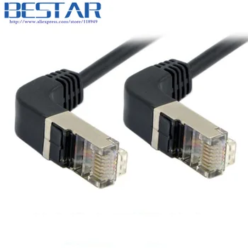 

Elbow Down & Up Angled 90 Degree cat5e 8P8C FTP STP UTP Cat 5e Ethernet Network Cable RJ45 Lan Patch Cord 0.5m 1m 2m 3m 5m Angle