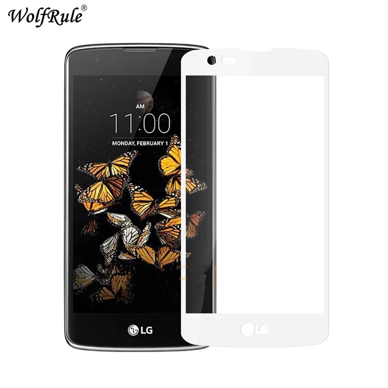 Защитная пленка для экрана LG K7 закаленное стекло 2.5D с полным покрытием M1 Tribute 5|screen
