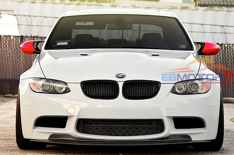 GTS STYLE Real carbon fiber front lip spoiler for BMW E90 E92 E93 M3 Sedan   Coupe Convertible 2008-2013 B313