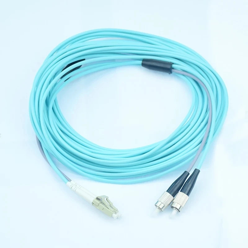 1pc 100mtr OM3 Armored PatchCord 2 fiber SC-SC LC