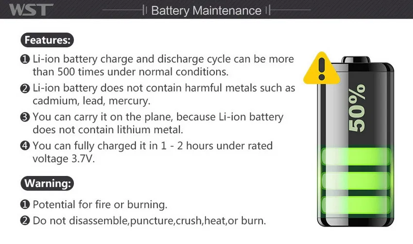 Сменный аккумулятор WST iPhone5-1440мАч для смартфонов iPhone 5