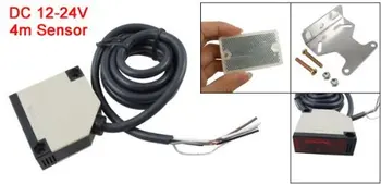 

E3JK-R4M2 DC 12-24V Retroreflective Photoelectric Switch w Reflector Panel