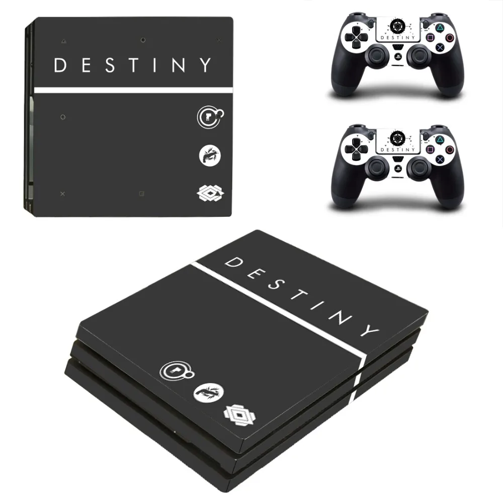 Игра Destiny 2 PS4 Pro наклейка для кожи виниловая наклейка для консоли Playstation 4 и 2 контроллера PS4 Pro наклейка для кожи