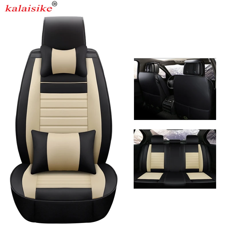kalaisike universal auto seat covers for Nissan all models note juke x-trail leaf teana tiida altima qashqai almera car styling |