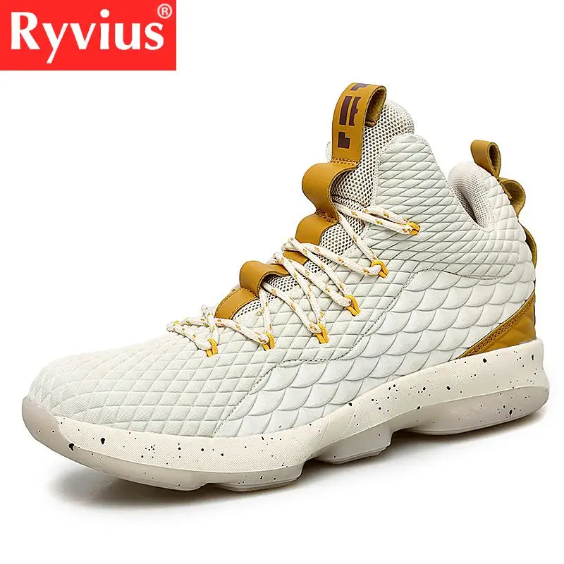 Ryvius 2019 حار عالية حذاء كرة السلة الرجال والنساء عازلة الأصلي عالية للمساعدة في حذاء كرة السلة للصدمات زوجين أحذية رياضية Ryvius 2019 حار عالية حذاء كرة السلة الرجال والنساء عازلة الأصلي عالية للمساعدة في حذاء كرة السلة للصدمات زوجين أحذية رياضية