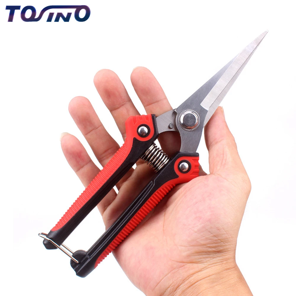 TOSINO Garden Scissors Grafting Tool Fruit Tree Pruning Shears Bonsai