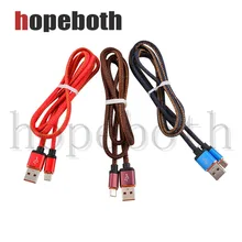 USB кабель для iPhone 7 6 6S 8 быстрой зарядки 1 м синие джинсы кабели для Lightning/USB для MicroUSB v8 мобильного телефона Кабо 30 шт./лот