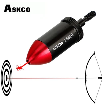 

Askco Hunting Crossbow Archery Red Dot Laser Bore Sight Collimator kit Bow Arrows BoreSighter