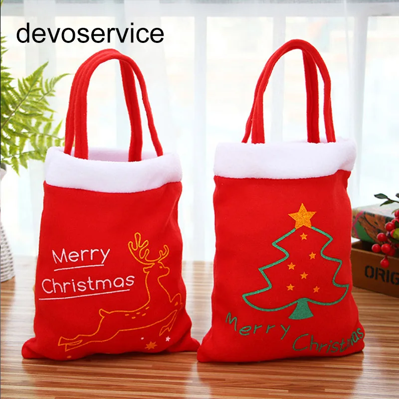 1Pc Santa Claus Backpack File Holder Children's Backpacks Christmas Eve Elk Gift Bag School Supplies Family Bags | Канцтовары для