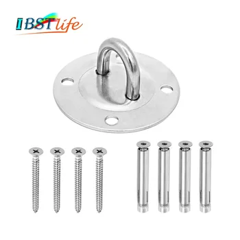 

Anchor Bracket Hook for Aerial Training Straps Crossfit Olympic Rings Yoga Hammock Hanging Kit Swings Ceiling & Wall Mount