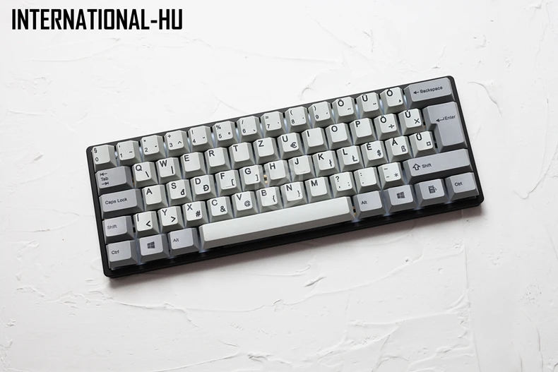 Kprepublique international norde EU UK ES FI FR NO IT PT DE HU пустые буквы Вишневый профиль краситель Sub Keycap толстый PBT для клавиатуры