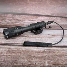 Охотничий прицел тактический страйкбол M600V двойной выход Светодиодный светильник для разведчика оружейный светильник для наружного применения Охотничья винтовка вспышка светильник