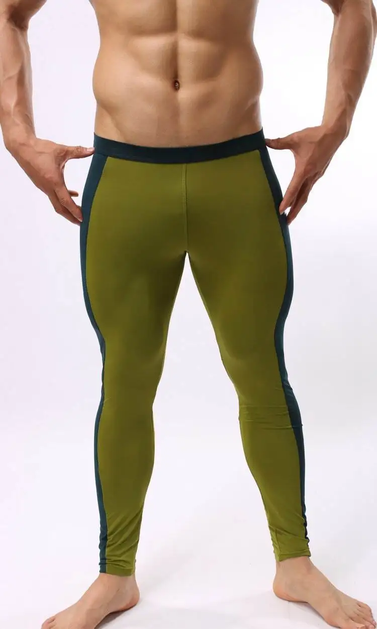 Брендовые мужские штаны для бега, компрессионные колготки, тренировочные леггинсы, спортивная одежда из кусков, быстросохнущие Мужские штаны для фитнеса и бега