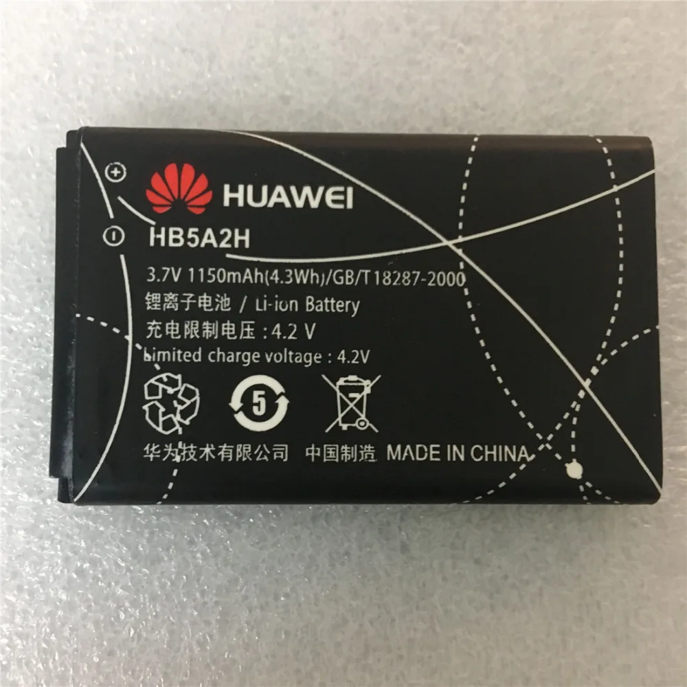 3,7 V 1150 мА/ч, HB5A2H для huawei C5730 C5070 C8000 U8110 U8500 U8100 T520 T552 T550 E5220 U7519 U7510 U7520 Батарея