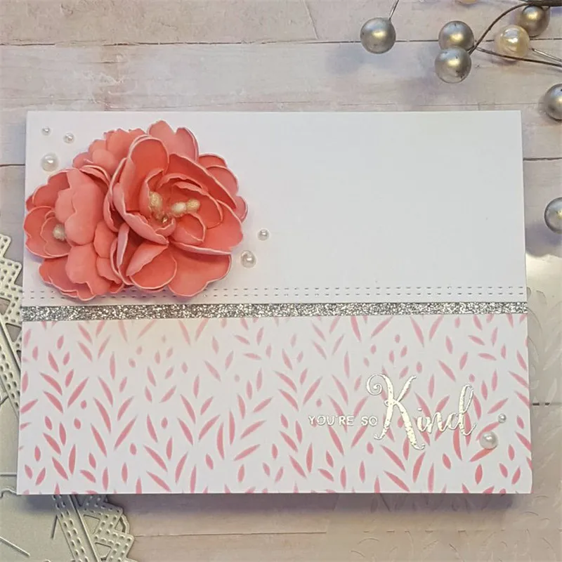 

Eastshape Lace Dies Scrapbooking Strip Metal Cutting Dies New 2019 Card Making Decor Wavy Frame Craft Scrapbook Photo Album