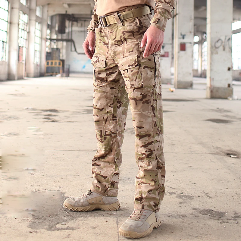 Trueguard Multicam пельмень 1/4 молния боевые Брюки Мультикам засушенные 65/35 поли хлопок