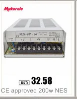 Импульсный источник питания индивидуальные 7.5 В 27a 200 Вт NES-200-7.5 подлинный флагманский магазин в wenzhou гарантия 1 год