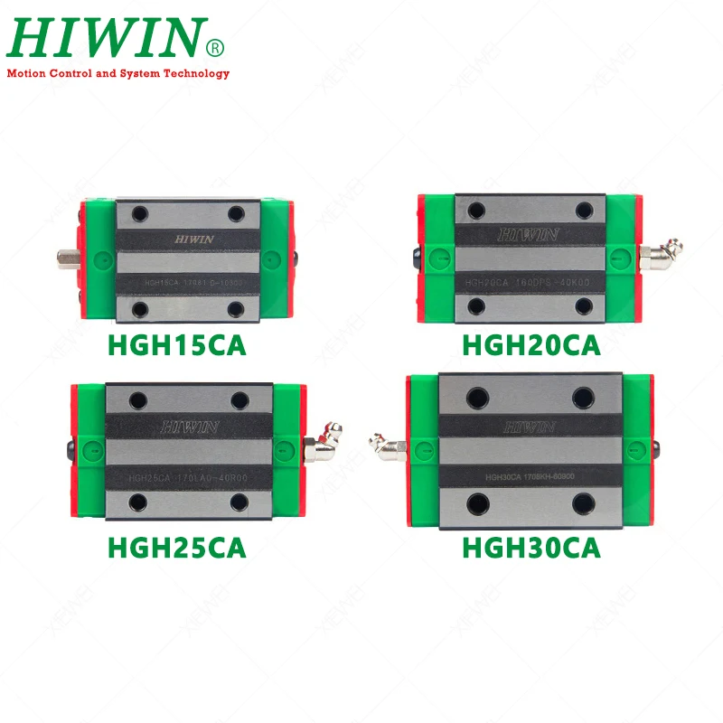 

Free Shipping HIWIN HGH15CA HGH20CA HGH25CA HGH30CA Original linear guide blocks carriages for HIWIN linear Rails