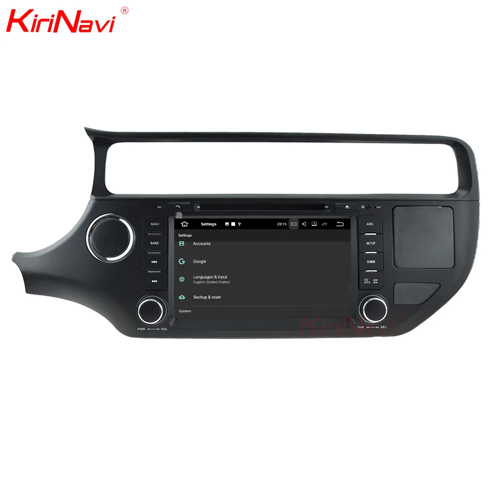 Best KiriNavi quad core Android 7.1 stereo for Kia Rio car GPS navigation system 2012 2013 2014 2015 2016 2017 with WiFi BT 3g TV 4