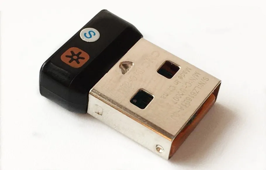 Logitech latest Version Genuine Tiny Unifying General Receiver Dongle Connect up to Six Devices for Logitech mouse mice keyboard mice computer