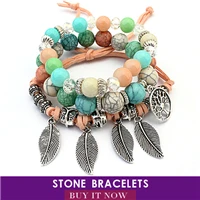 stone bracelets