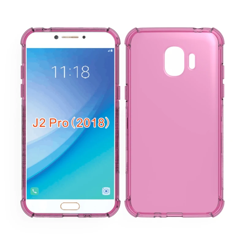 Брендовый противоударный мягкий силиконовый чехол из ТПУ для samsung Galaxy J2 Pro 2018