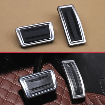 

Stainless Steel Gas Brake Rubber Pedal For Cadillac XT5 2017 2018 Car Parts Accelerator Cover Overlay Interior Trims Accessories