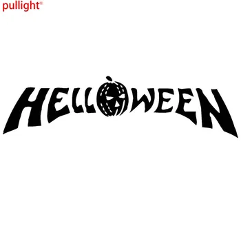 

Hello ween Metal Music Graphic Die Cut decal sticker Car Truck Boat Window