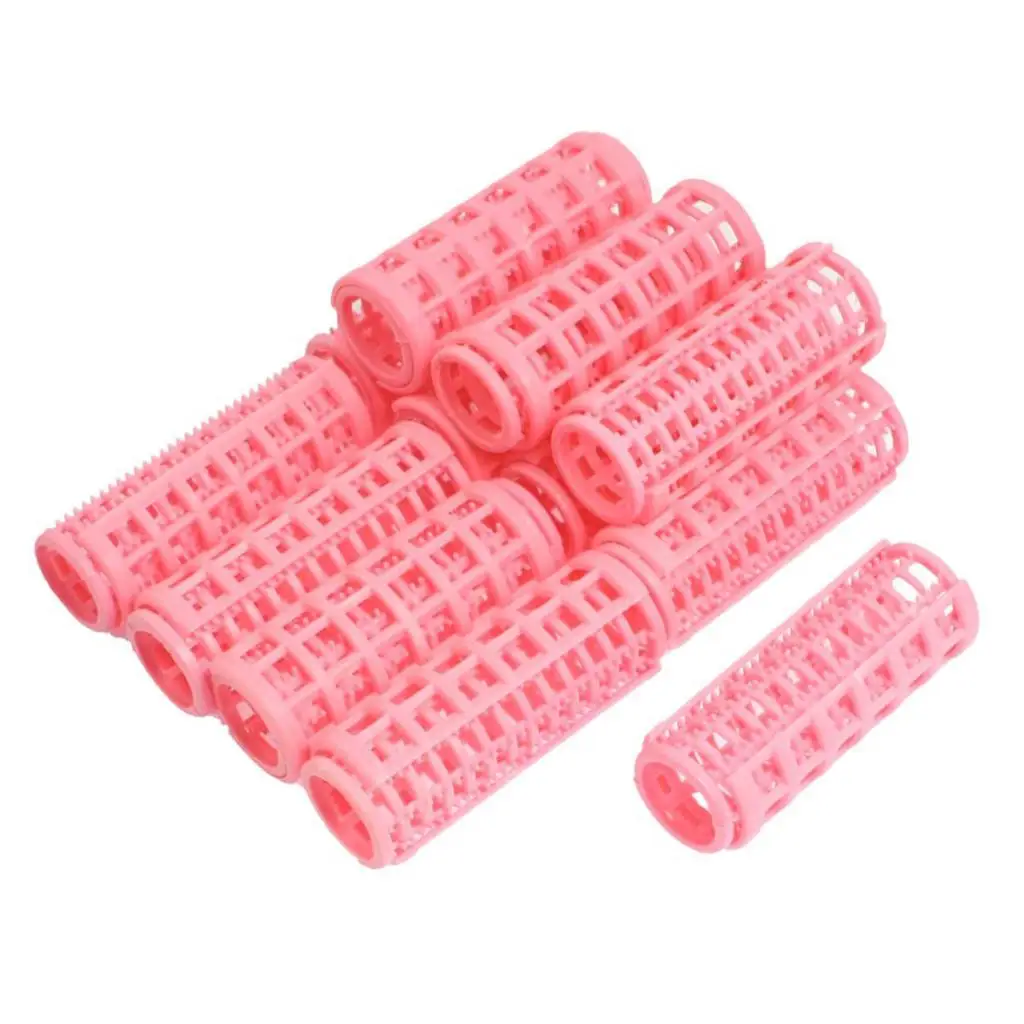 Buy 5X12 Pcs Plastic DIY Hair Styling Roller Curlers