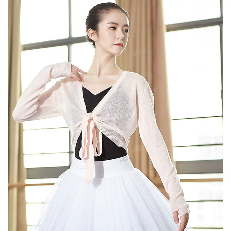 New Arrival Autumn Winter Women Ballet Top Dance Costume Ladies