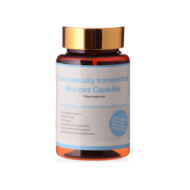 NaturalCure Cure Sexually Transmitted Disease STD Caps ules Kill Bacteria and Germs on the Penis and
