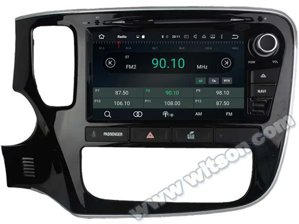 Sale 8" Android 8.0 Oreo OS Car DVD Multimedia GPS Radio for Mitsubishi Outlander 2015 2016 2017 2018 with Full Video Output Support 1