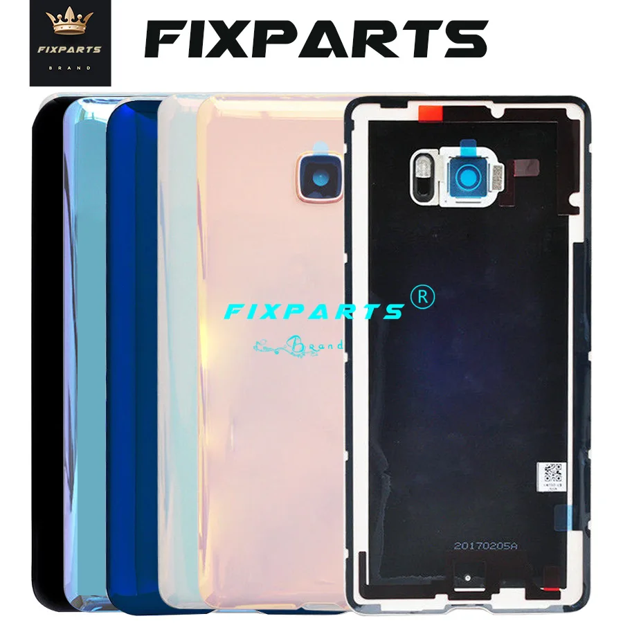 New Original Material Glass Back Rear Housing Door For HTC U Ultra Back Battery Cover Case with Camera Lens (3)