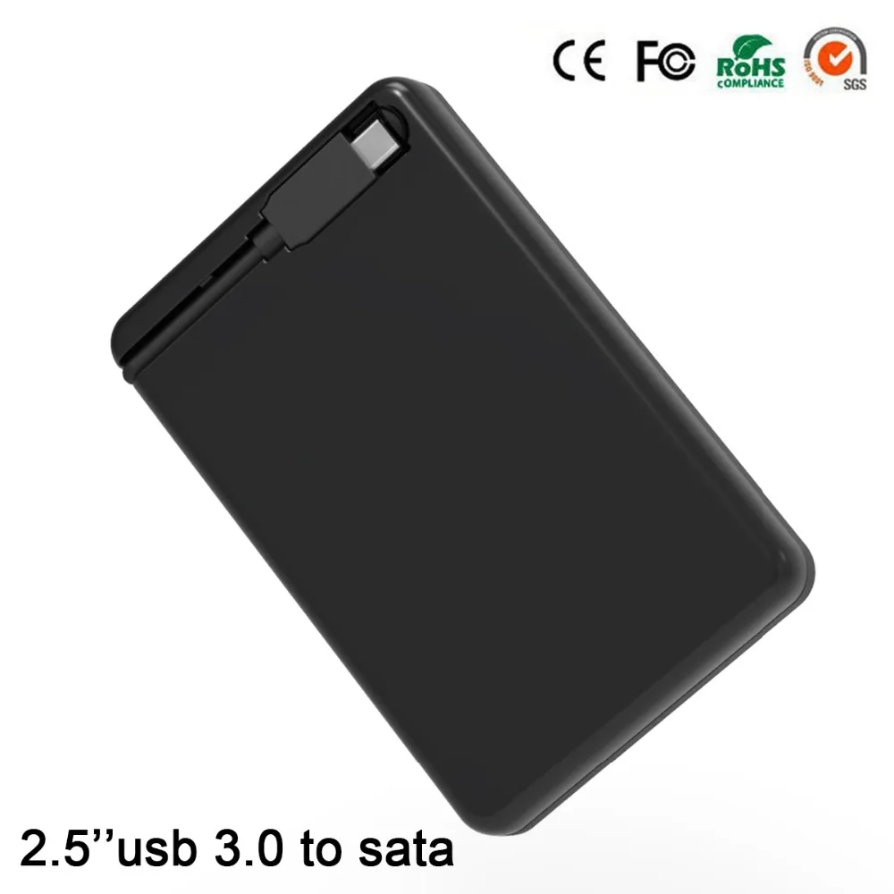Aluminum hdd sata 2 5 disco duro externo usb hdd adapter 1Tb sata hdd caddy hdd