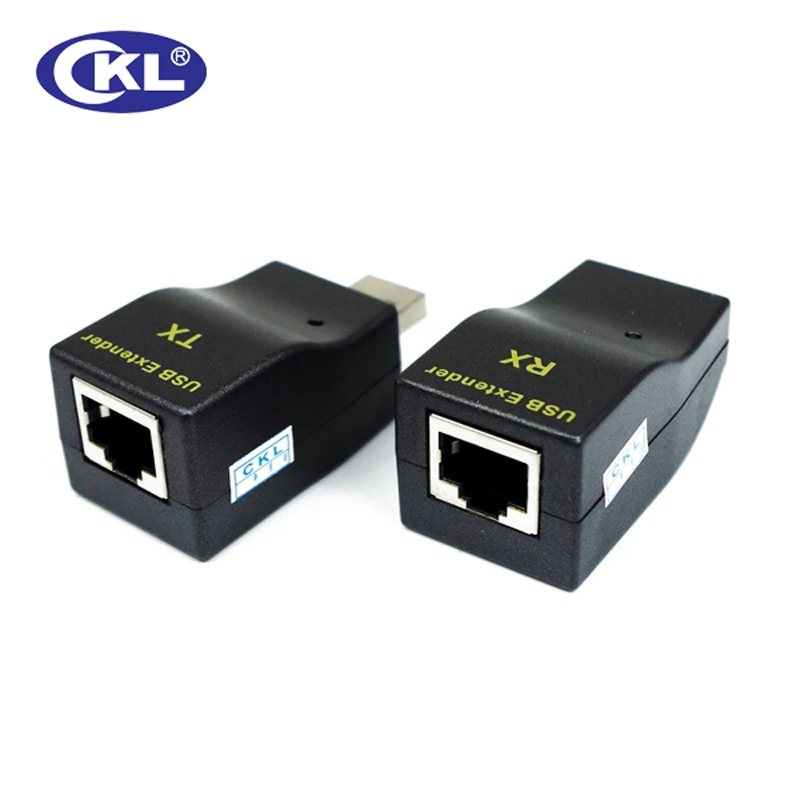 CKL USB Extender за CAT5/CAT5E/CAT6 STP кабель для USB сигнала расширения до 50 м/ 100 м Поддержка WINDOWS 98SE/ME/2000/XP LINUX