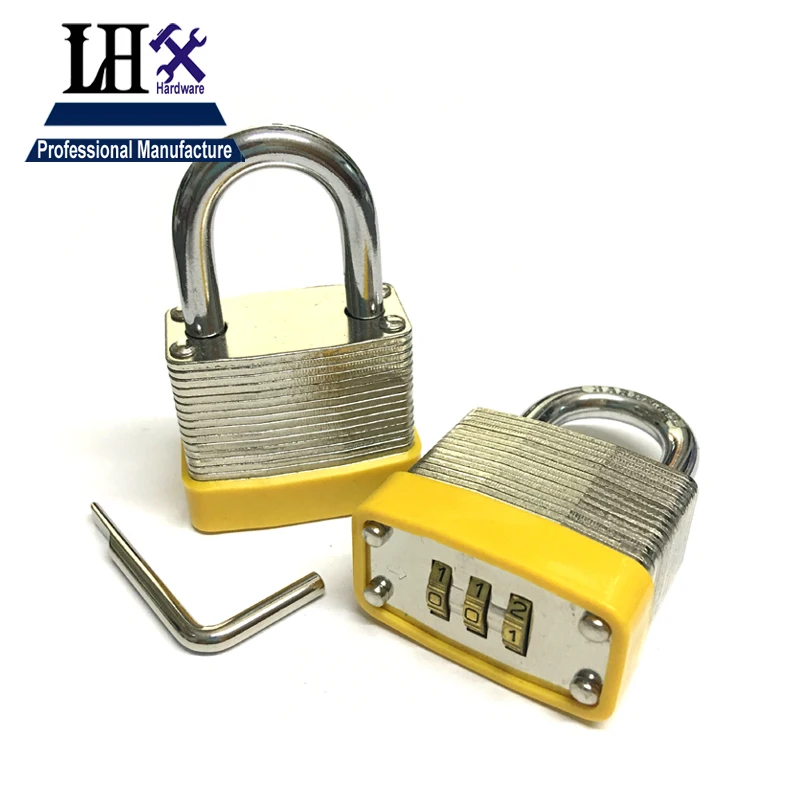 Combination Laminated Padlock Door Lock or Drawer Equipment