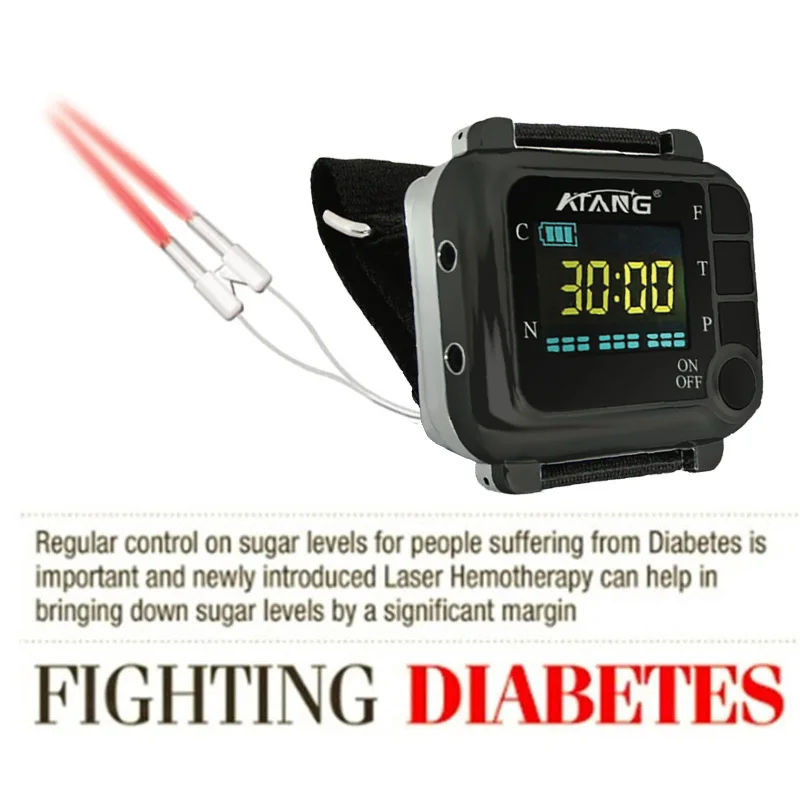 

Blood Sugar Therapeutic Watch Laser Acupuncture Diabetes Laser Level Therapy lllt Reduced Blood Pressure Rhinitis Laser Watch