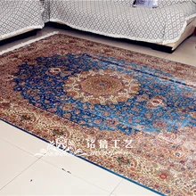 6,56 'x9. 84' Восточная Гостиная ручной работы ковры персидские шелковые коврики для гостиной