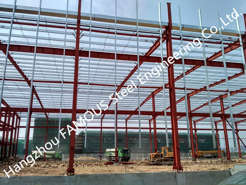 Chinese Supplier Modern Assembly Industrial Steel structure Building