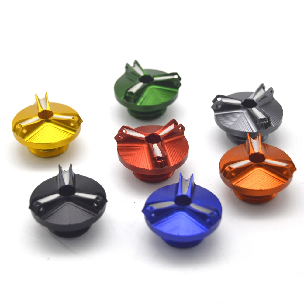 

For KAWASAKI Ninja 300/ABS Ninja500/R EX500 Ninja600R ZX600 Ninja750R ZX750 ZX-10 Oil Filler Cover Screw Plug Cap Bolt